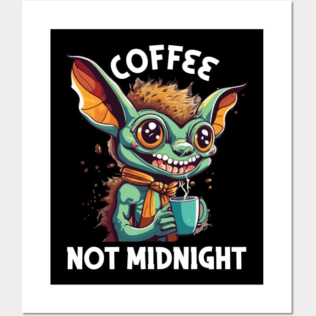 i want coffee not midnight Wall Art by whatyouareisbeautiful